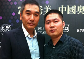 广州新航与明星合影